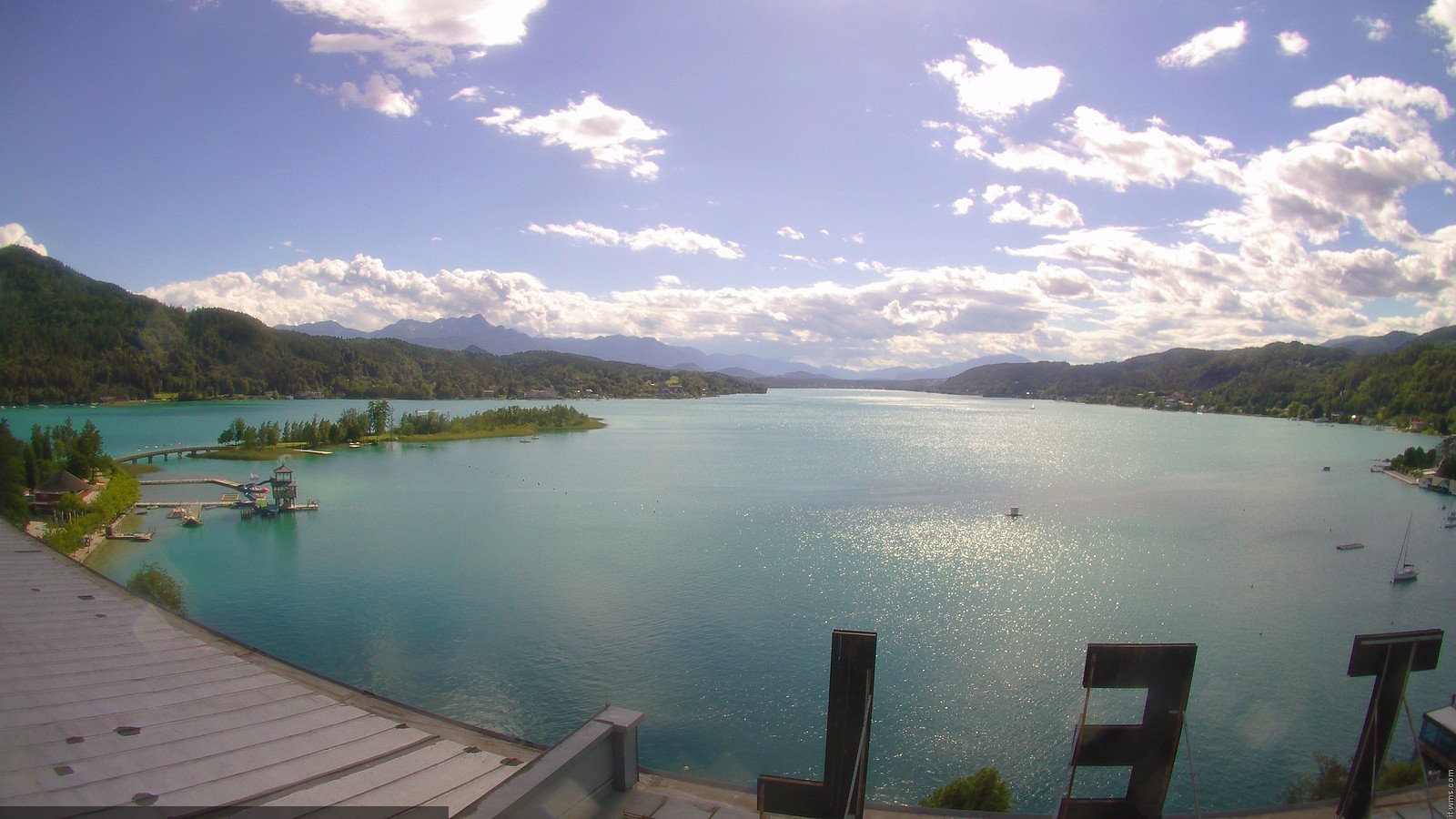 Archiv Foto Webcam Parkhotel Pörtschach am Wörthersee