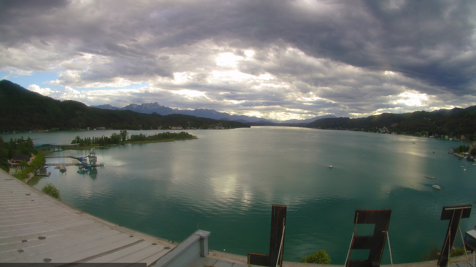 Archiv Foto Webcam Parkhotel Pörtschach am Wörthersee