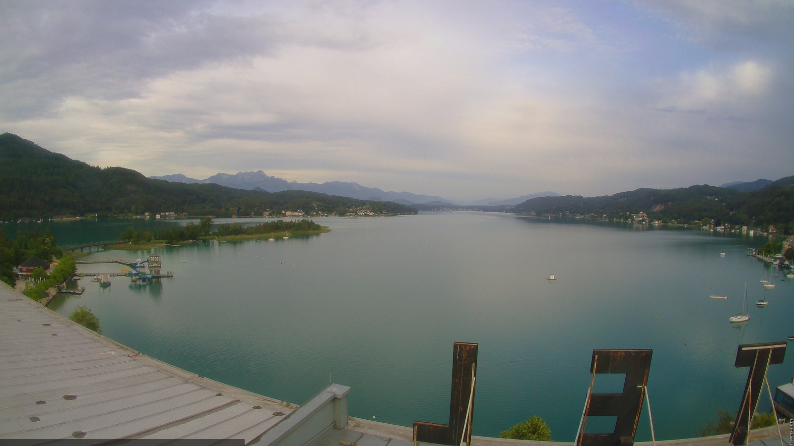 Archiv Foto Webcam Parkhotel Pörtschach am Wörthersee