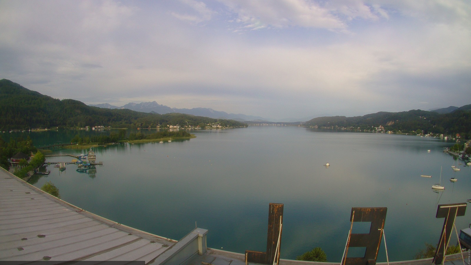 Archiv Foto Webcam Parkhotel Pörtschach am Wörthersee