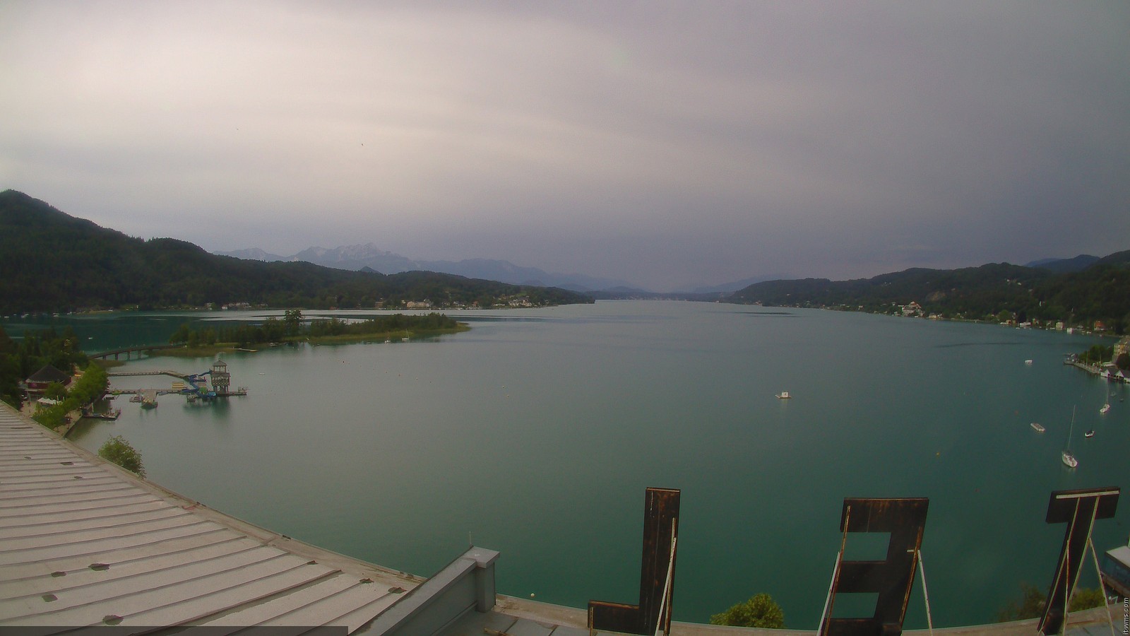 Archiv Foto Webcam Parkhotel Pörtschach am Wörthersee
