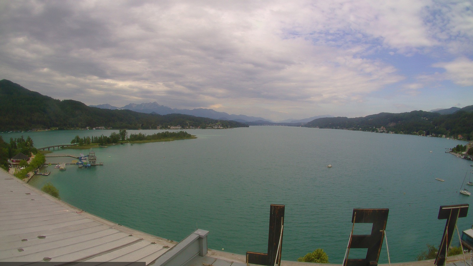 Archiv Foto Webcam Parkhotel Pörtschach am Wörthersee