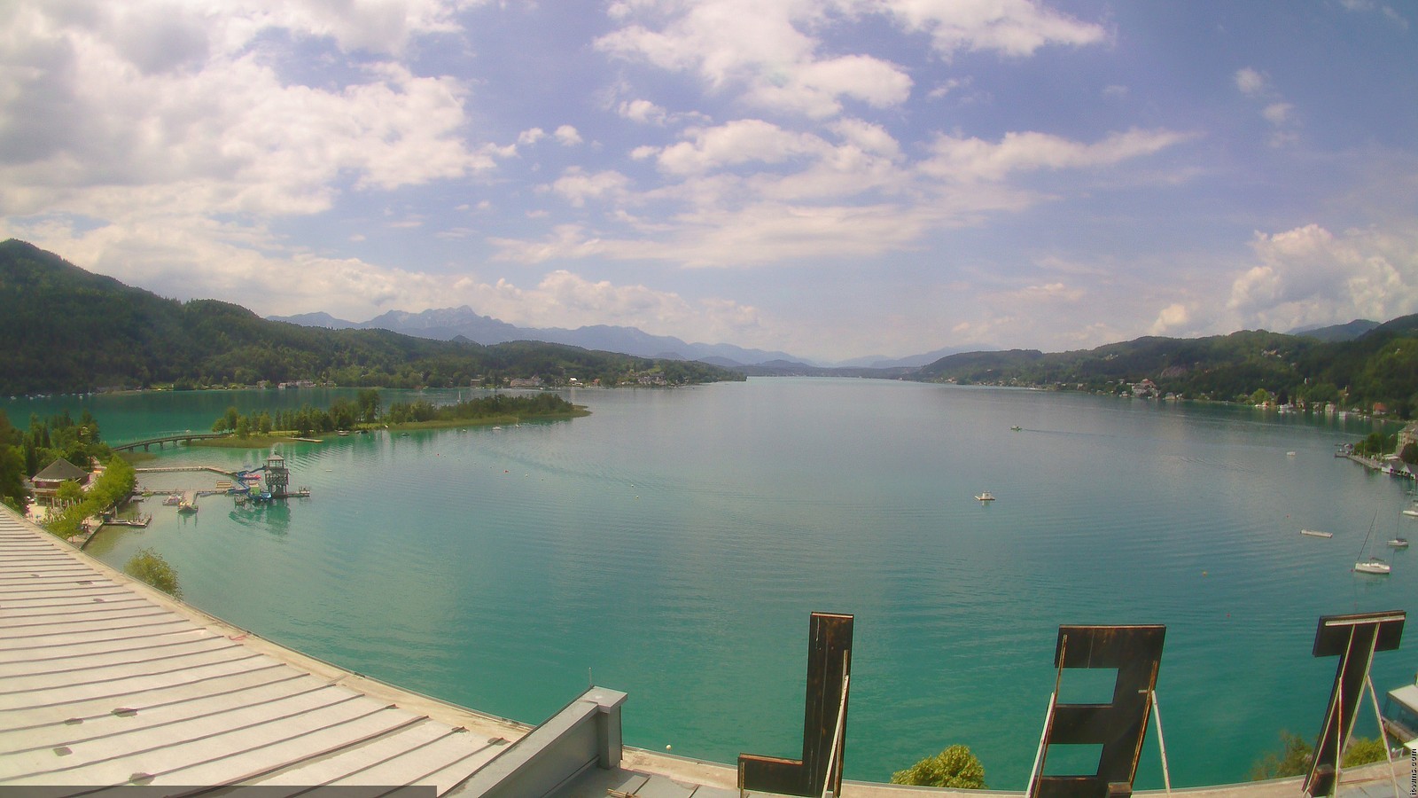 Archiv Foto Webcam Parkhotel Pörtschach am Wörthersee