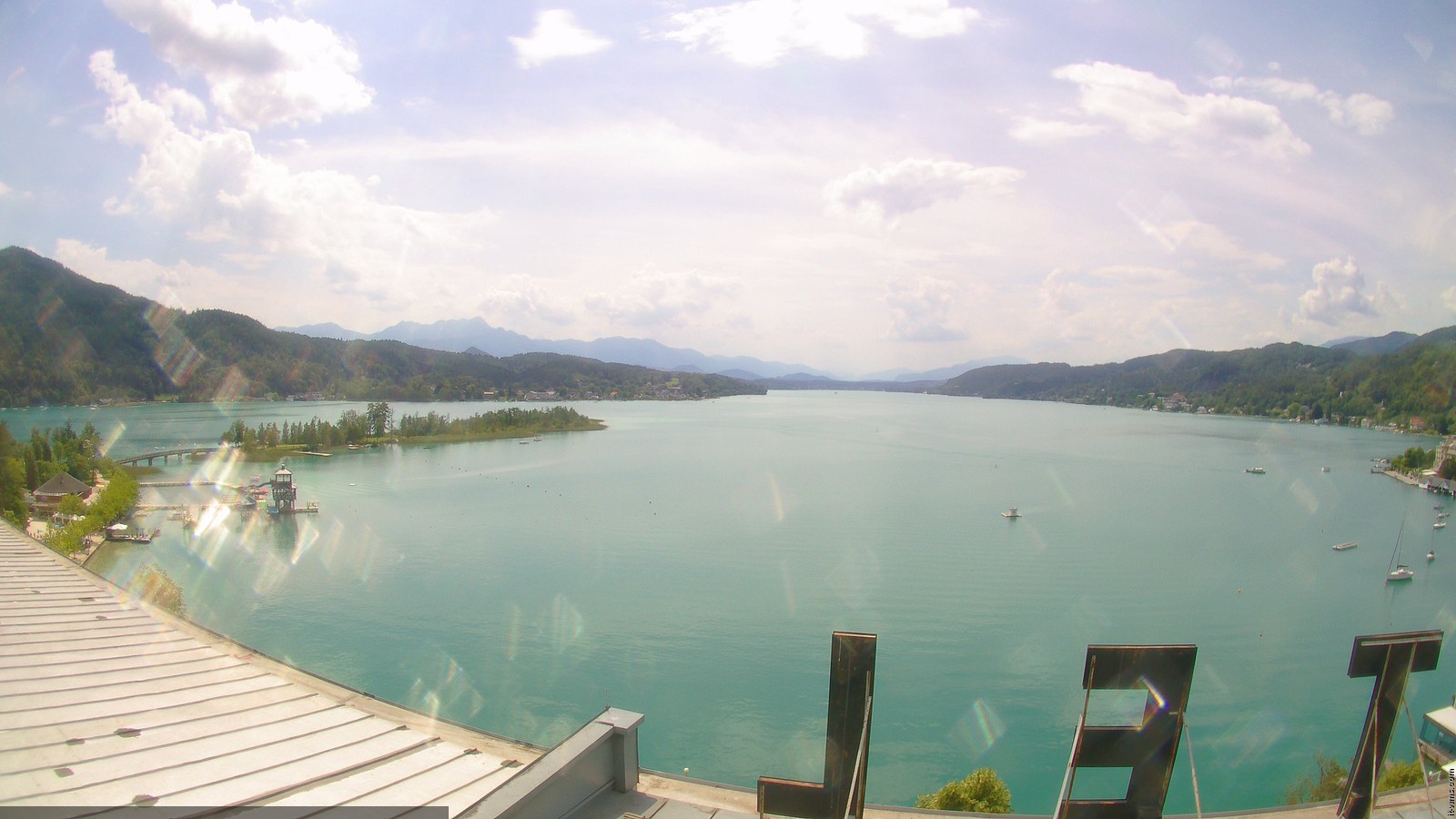 Archiv Foto Webcam Parkhotel Pörtschach am Wörthersee