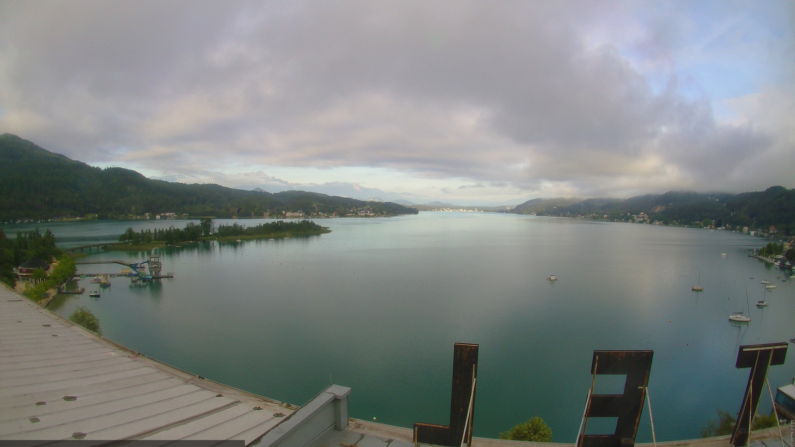 Archiv Foto Webcam Parkhotel Pörtschach am Wörthersee