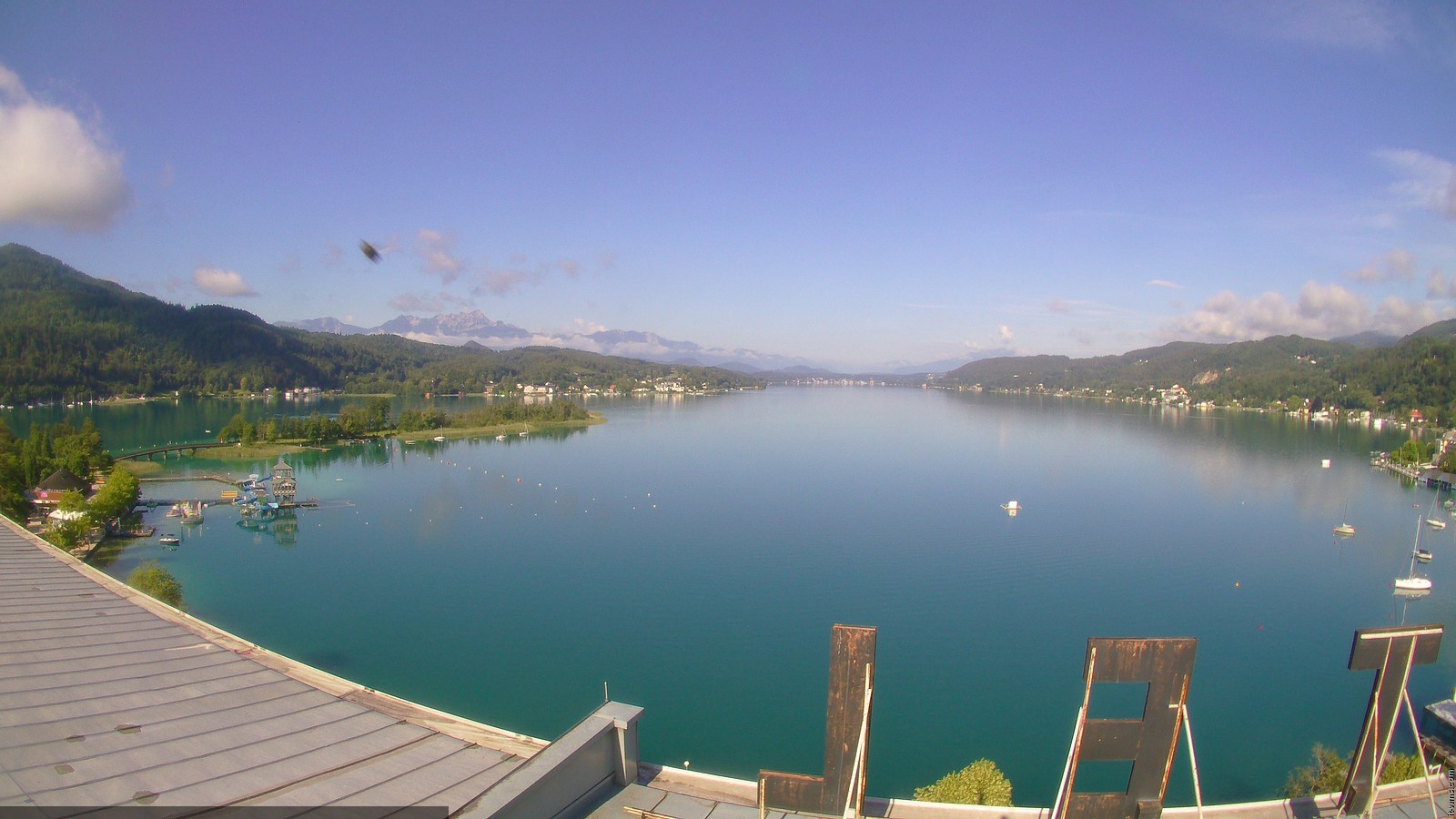 Archiv Foto Webcam Parkhotel Pörtschach am Wörthersee