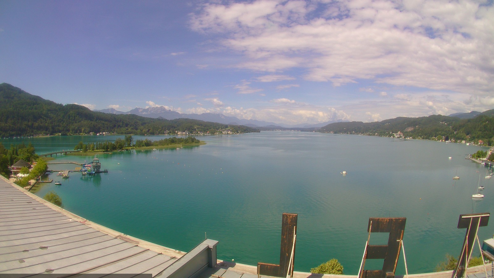 Archiv Foto Webcam Parkhotel Pörtschach am Wörthersee