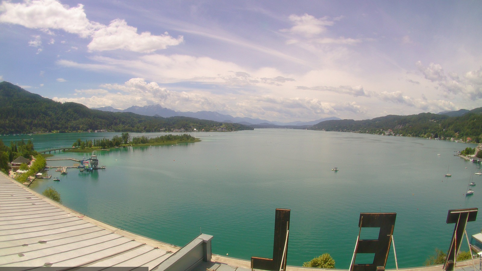Archiv Foto Webcam Parkhotel Pörtschach am Wörthersee