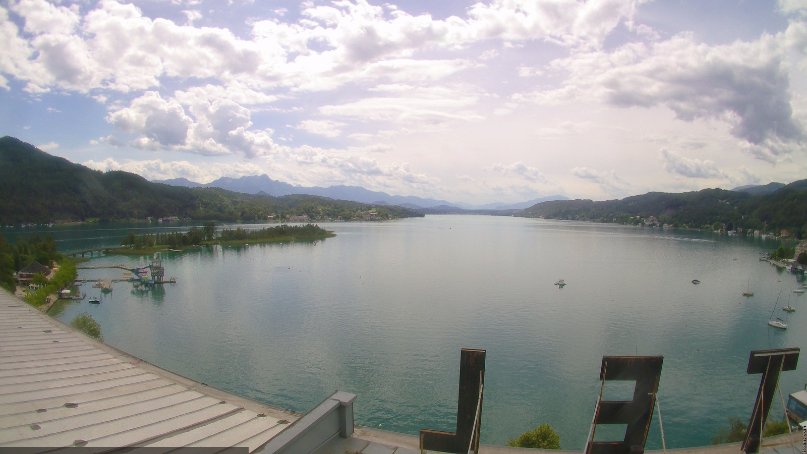 Archiv Foto Webcam Parkhotel Pörtschach am Wörthersee