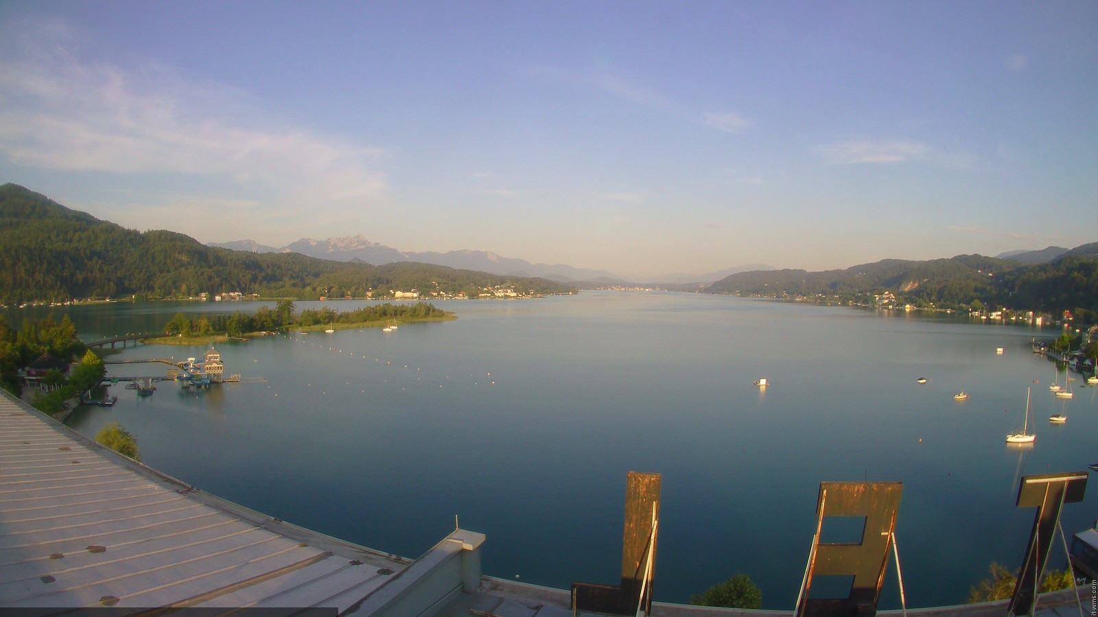 Archiv Foto Webcam Parkhotel Pörtschach am Wörthersee