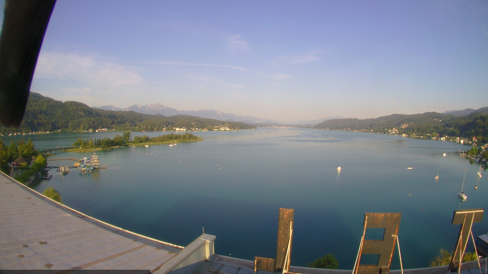Archiv Foto Webcam Parkhotel Pörtschach am Wörthersee