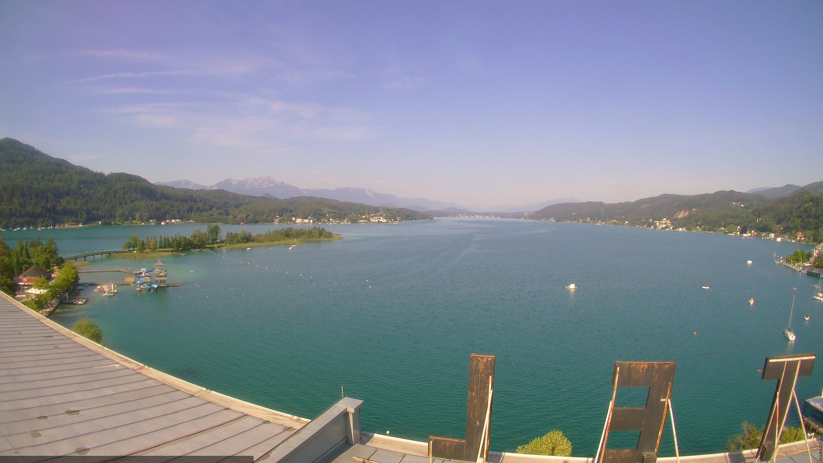 Archiv Foto Webcam Parkhotel Pörtschach am Wörthersee
