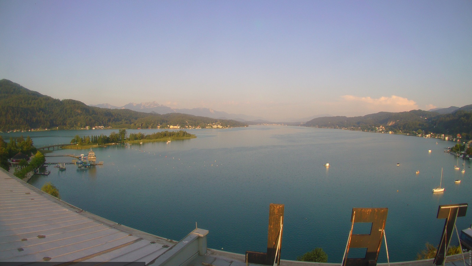 Archiv Foto Webcam Parkhotel Pörtschach am Wörthersee
