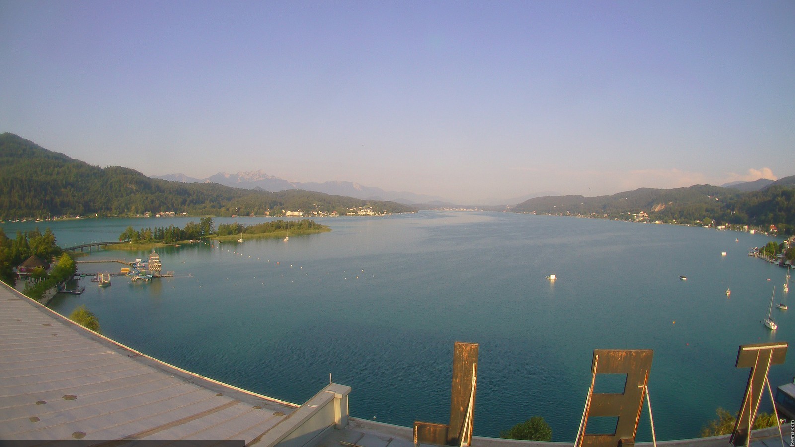 Archiv Foto Webcam Parkhotel Pörtschach am Wörthersee