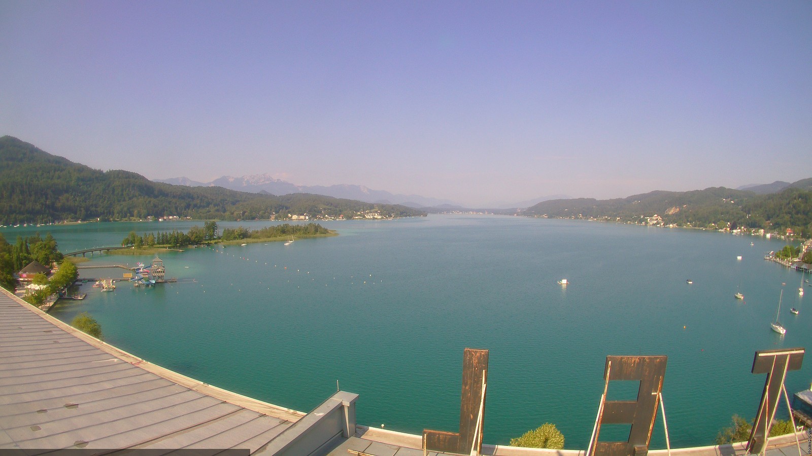 Archiv Foto Webcam Parkhotel Pörtschach am Wörthersee