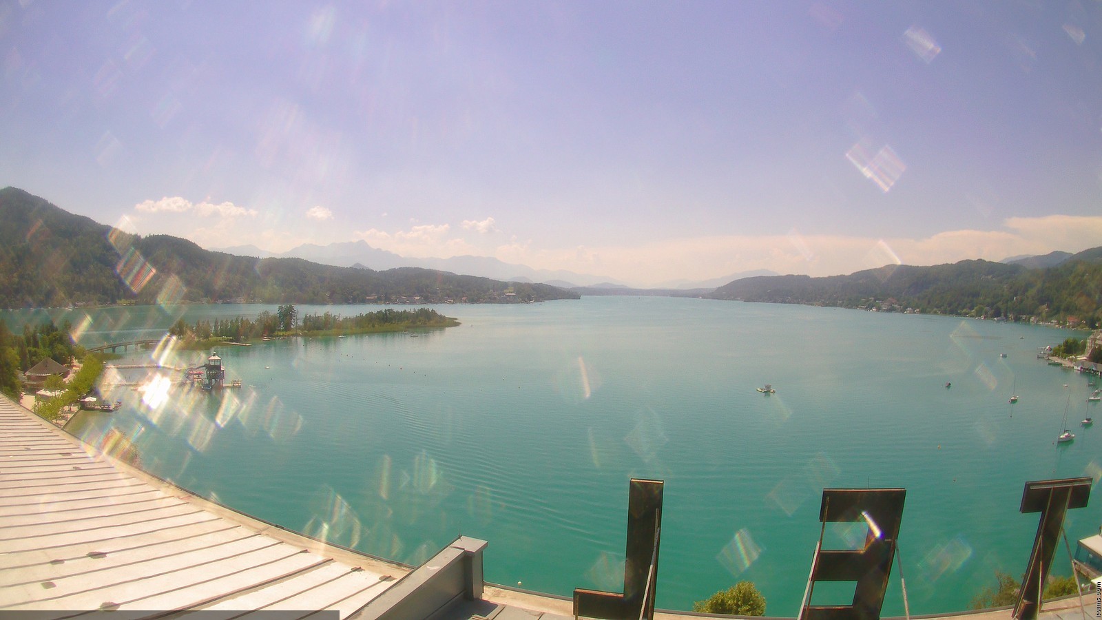 Archiv Foto Webcam Parkhotel Pörtschach am Wörthersee