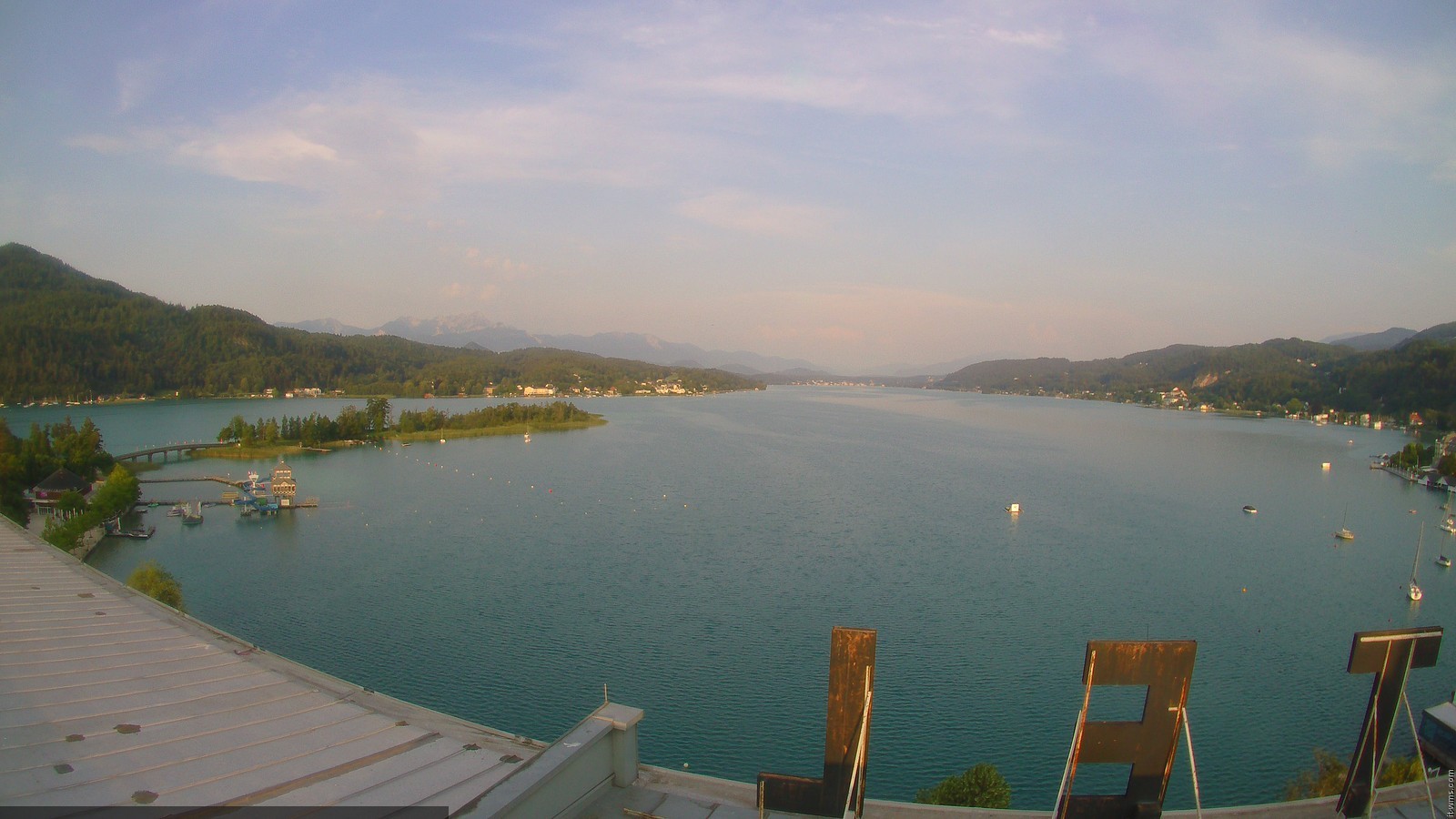Archiv Foto Webcam Parkhotel Pörtschach am Wörthersee