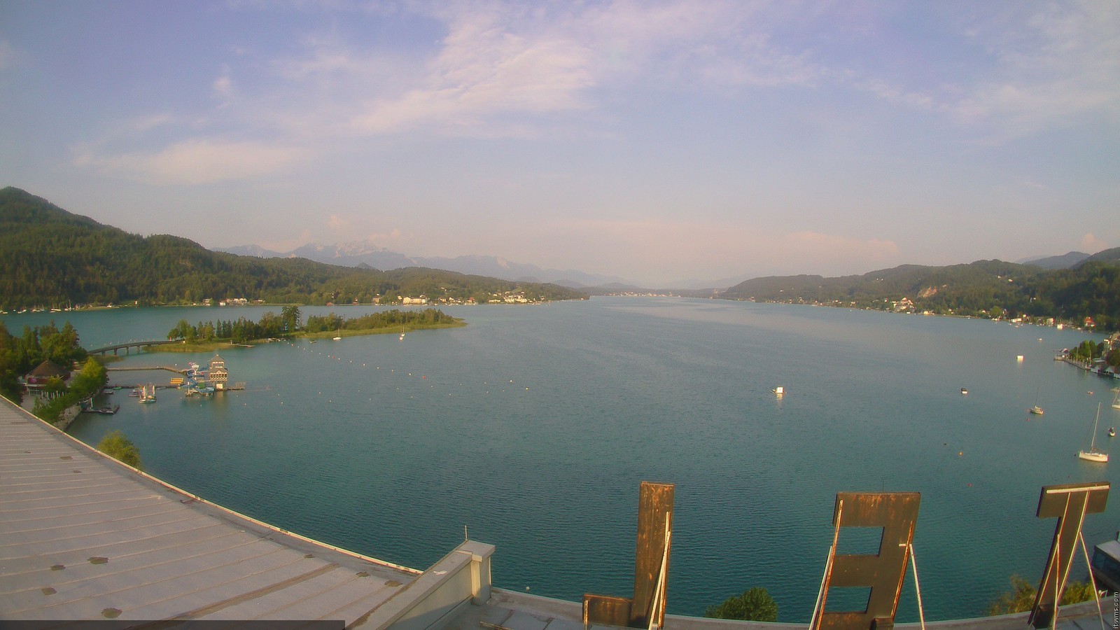Archiv Foto Webcam Parkhotel Pörtschach am Wörthersee