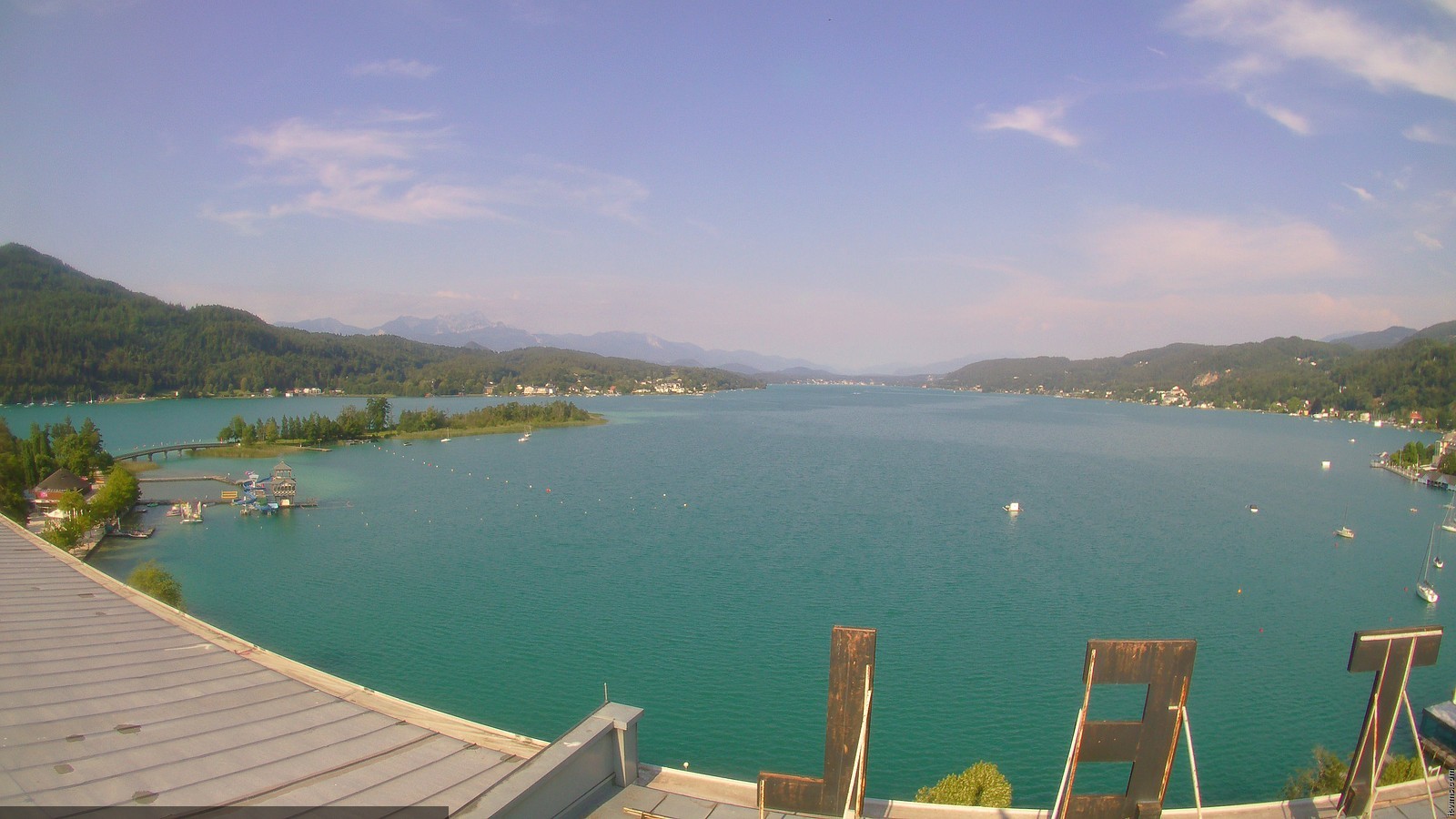 Archiv Foto Webcam Parkhotel Pörtschach am Wörthersee