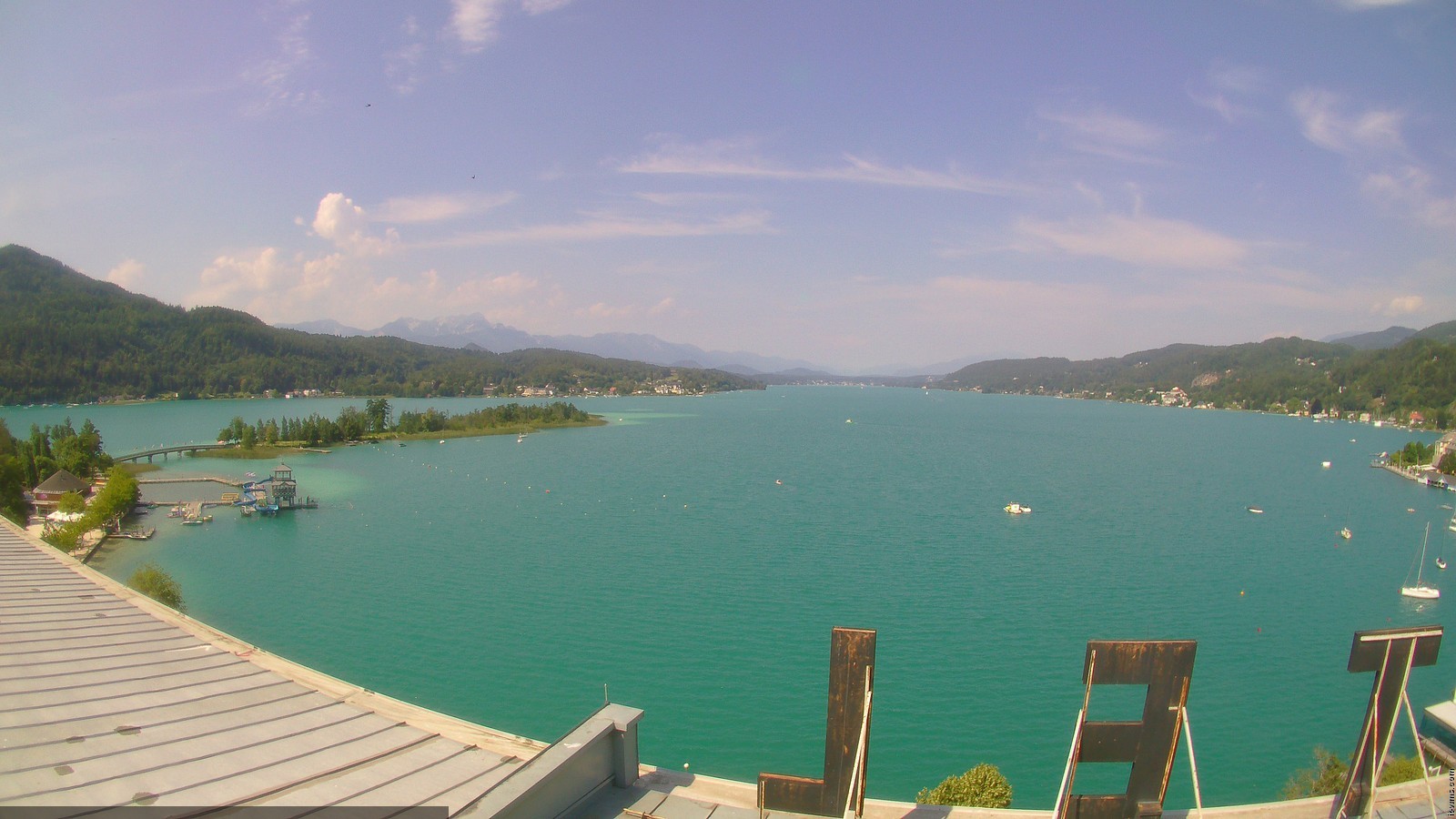 Archiv Foto Webcam Parkhotel Pörtschach am Wörthersee