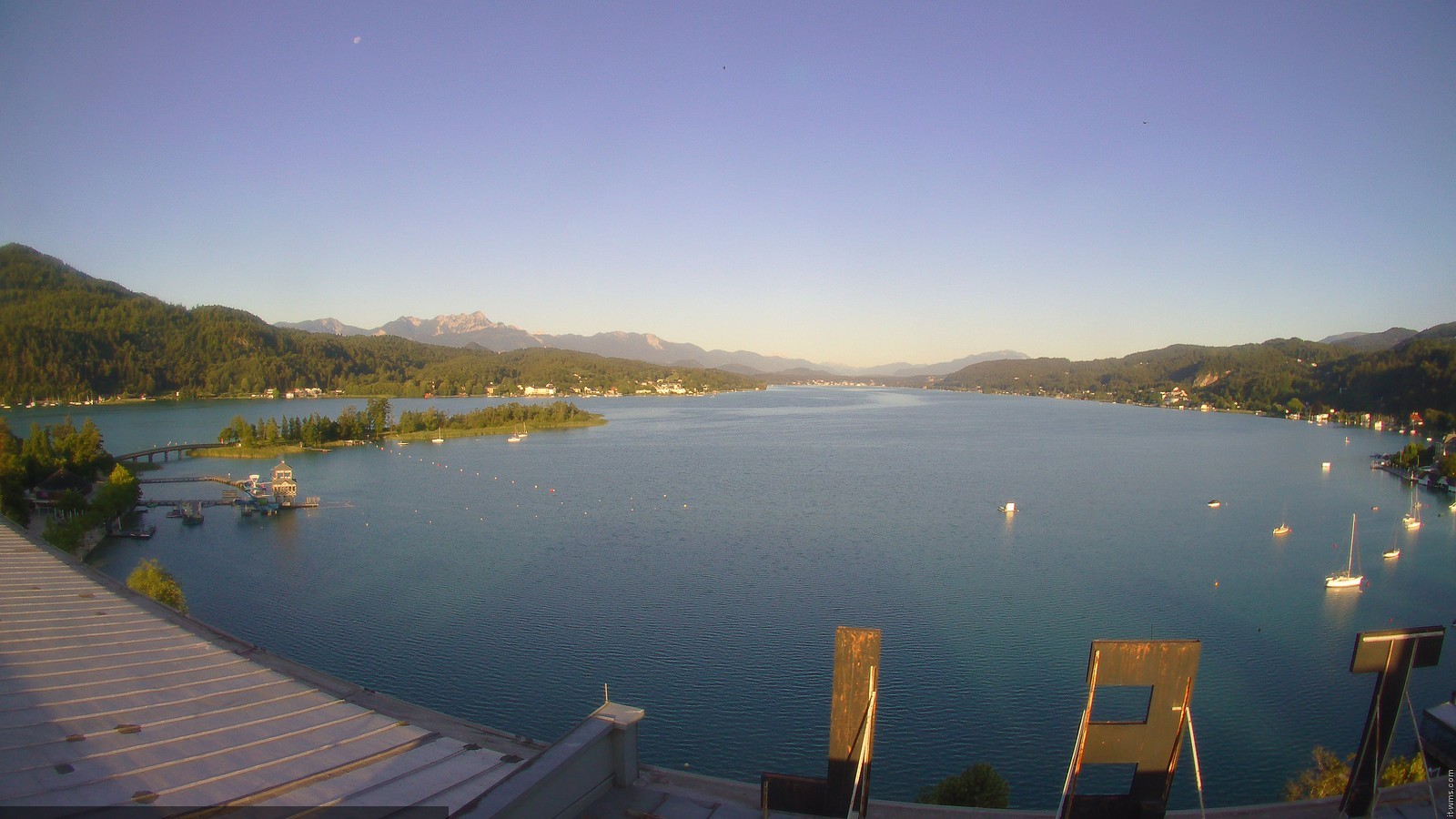 Archiv Foto Webcam Parkhotel Pörtschach am Wörthersee