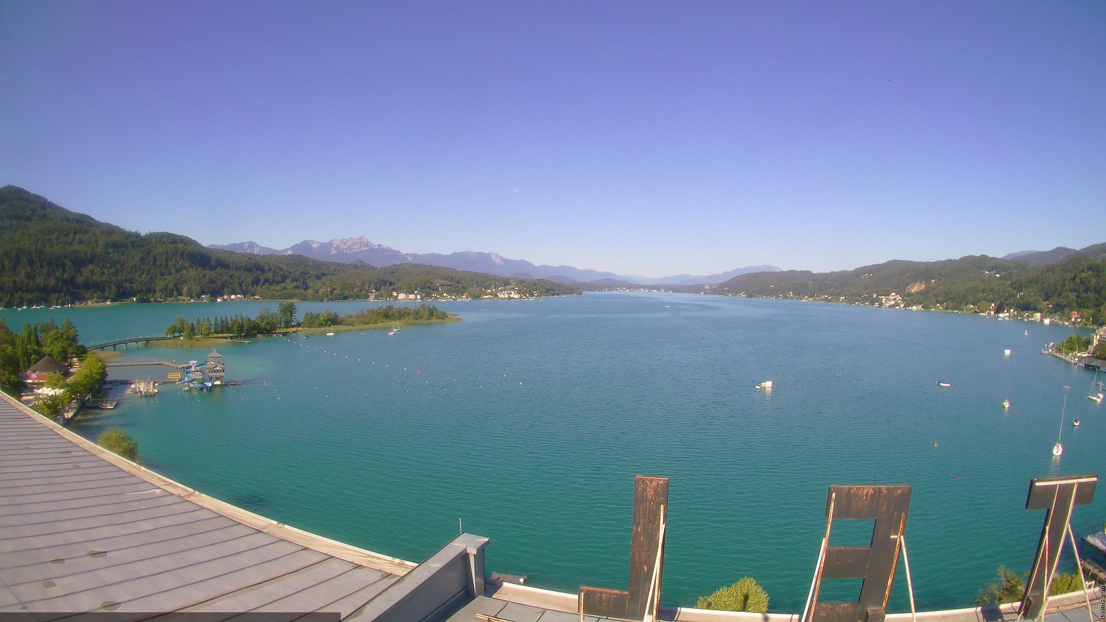 Archiv Foto Webcam Parkhotel Pörtschach am Wörthersee