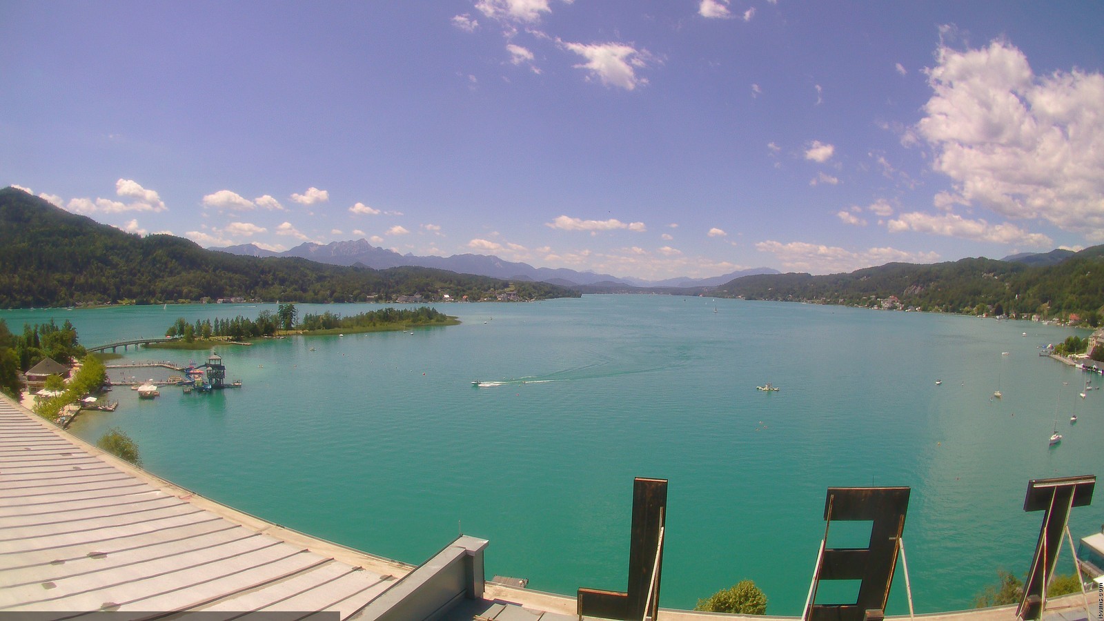 Archiv Foto Webcam Parkhotel Pörtschach am Wörthersee