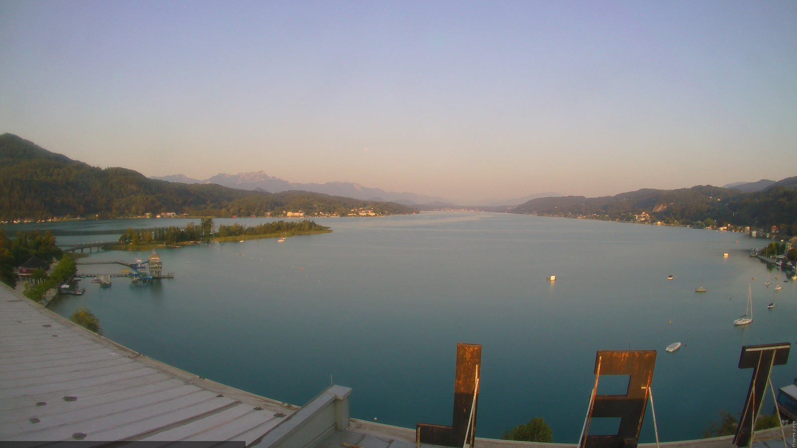Archiv Foto Webcam Parkhotel Pörtschach am Wörthersee