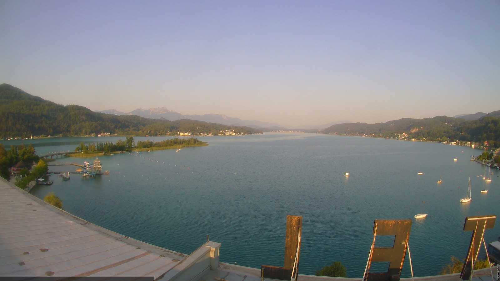 Archiv Foto Webcam Parkhotel Pörtschach am Wörthersee