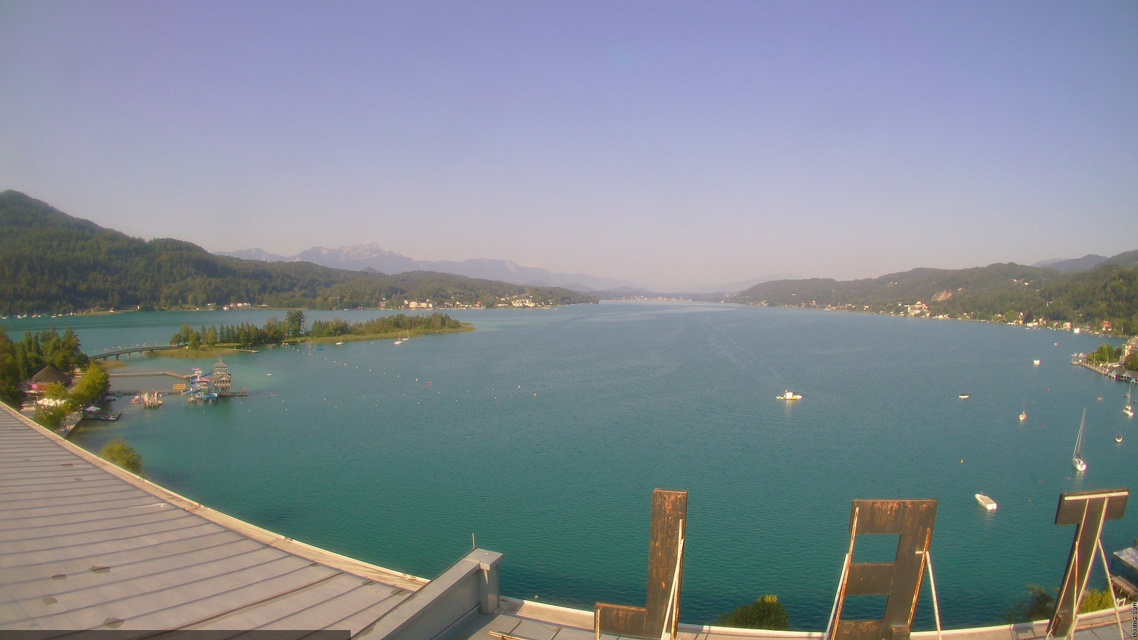 Archiv Foto Webcam Parkhotel Pörtschach am Wörthersee