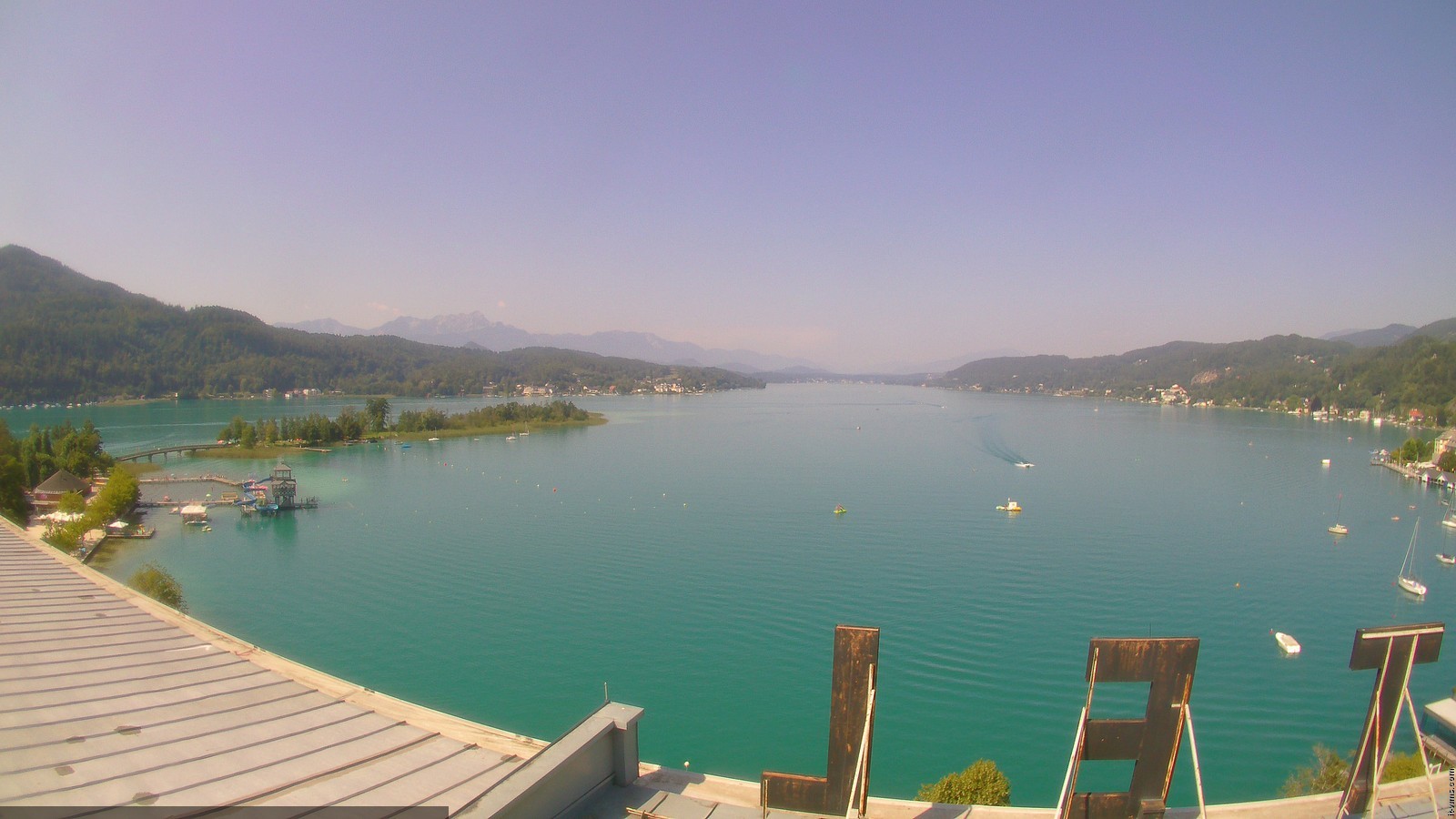 Archiv Foto Webcam Parkhotel Pörtschach am Wörthersee
