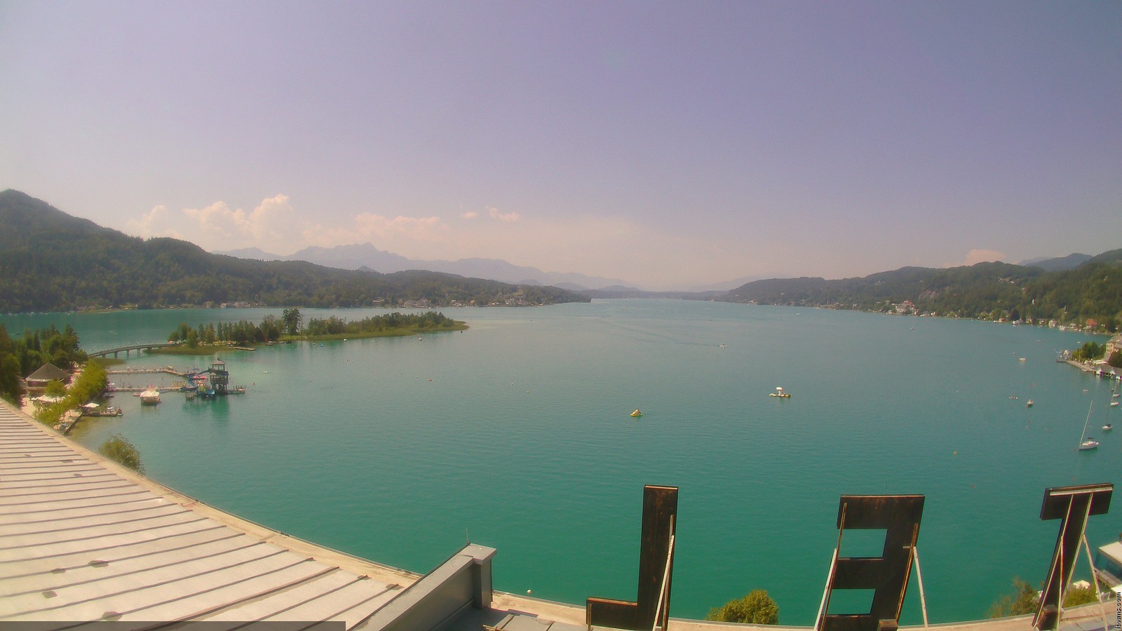 Archiv Foto Webcam Parkhotel Pörtschach am Wörthersee