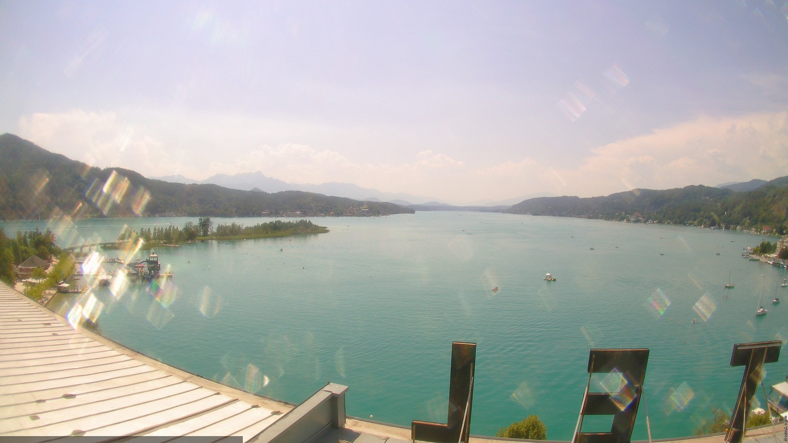 Archiv Foto Webcam Parkhotel Pörtschach am Wörthersee