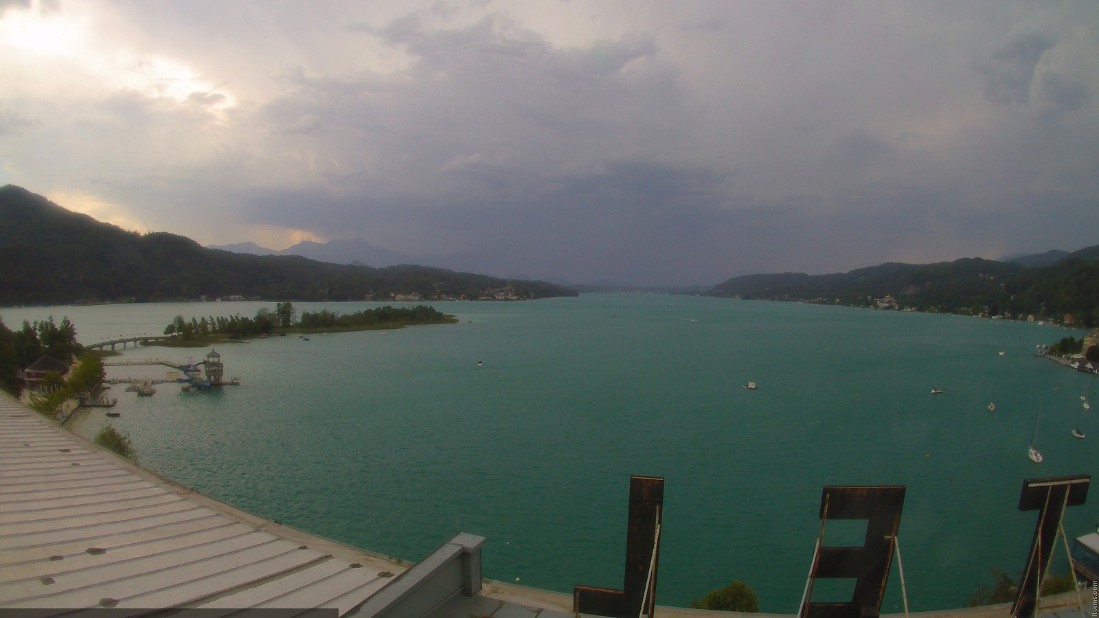 Archiv Foto Webcam Parkhotel Pörtschach am Wörthersee