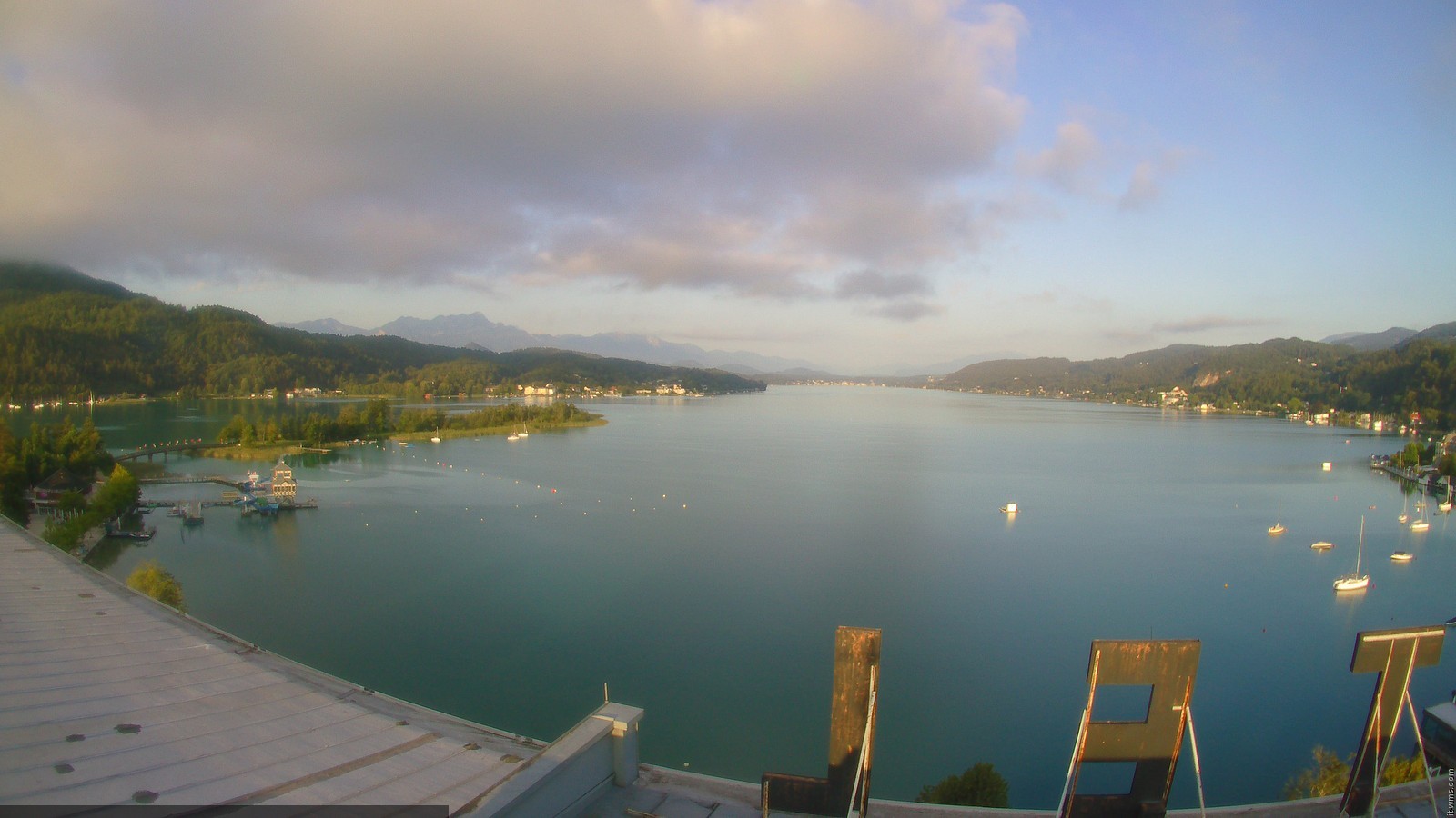 Archiv Foto Webcam Parkhotel Pörtschach am Wörthersee