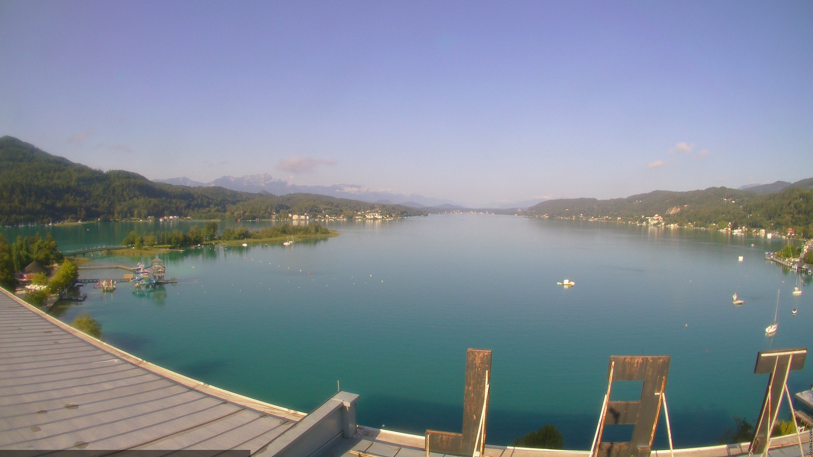 Archiv Foto Webcam Parkhotel Pörtschach am Wörthersee