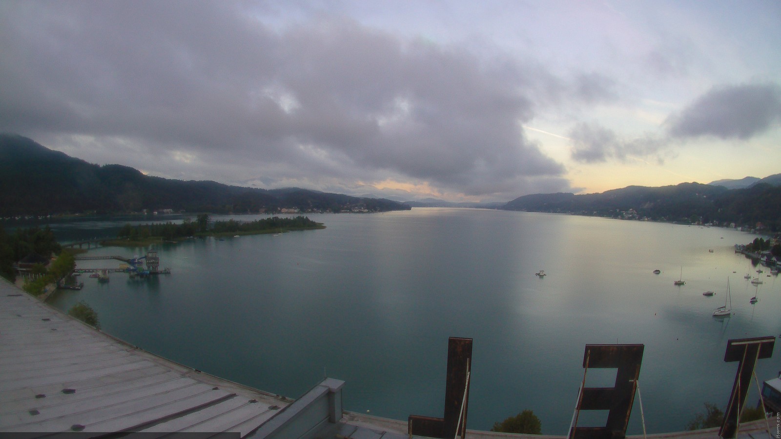 Archiv Foto Webcam Parkhotel Pörtschach am Wörthersee