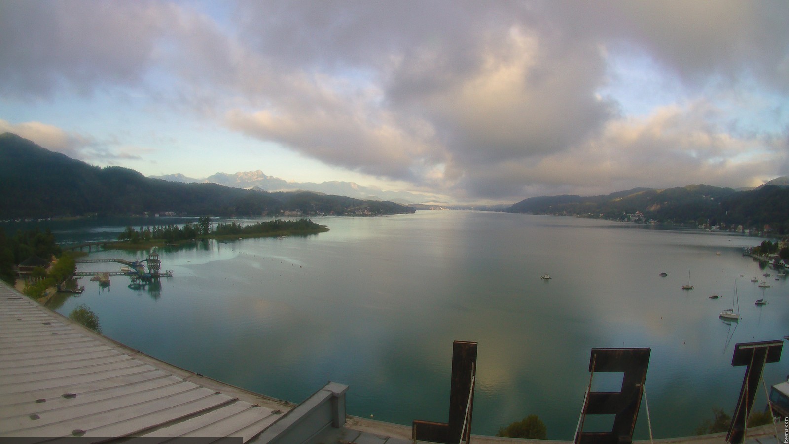 Archiv Foto Webcam Parkhotel Pörtschach am Wörthersee