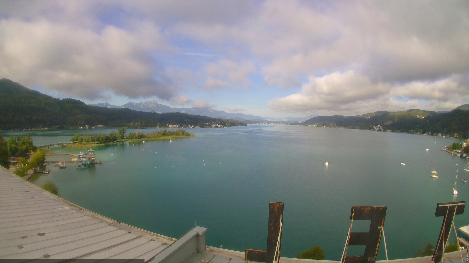 Archiv Foto Webcam Parkhotel Pörtschach am Wörthersee