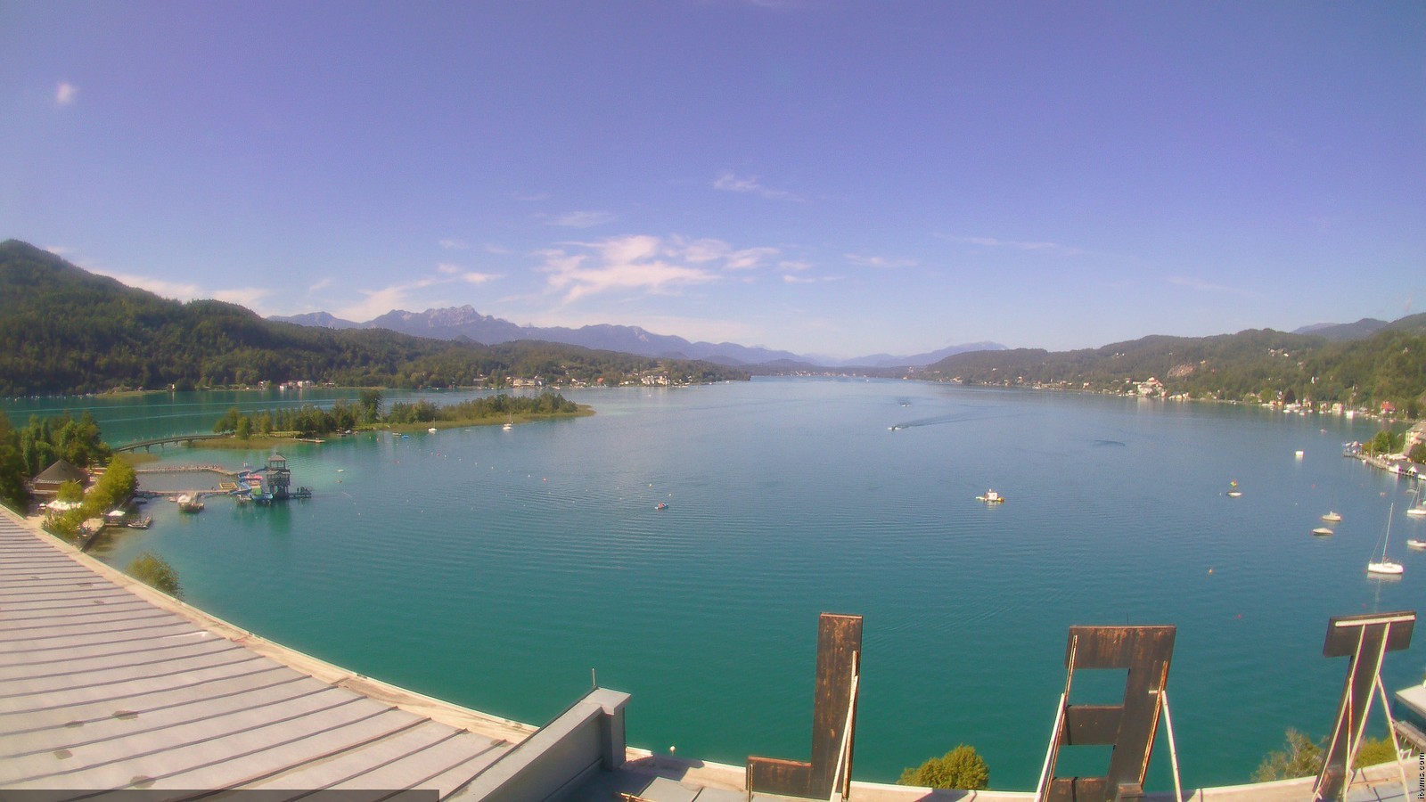 Archiv Foto Webcam Parkhotel Pörtschach am Wörthersee