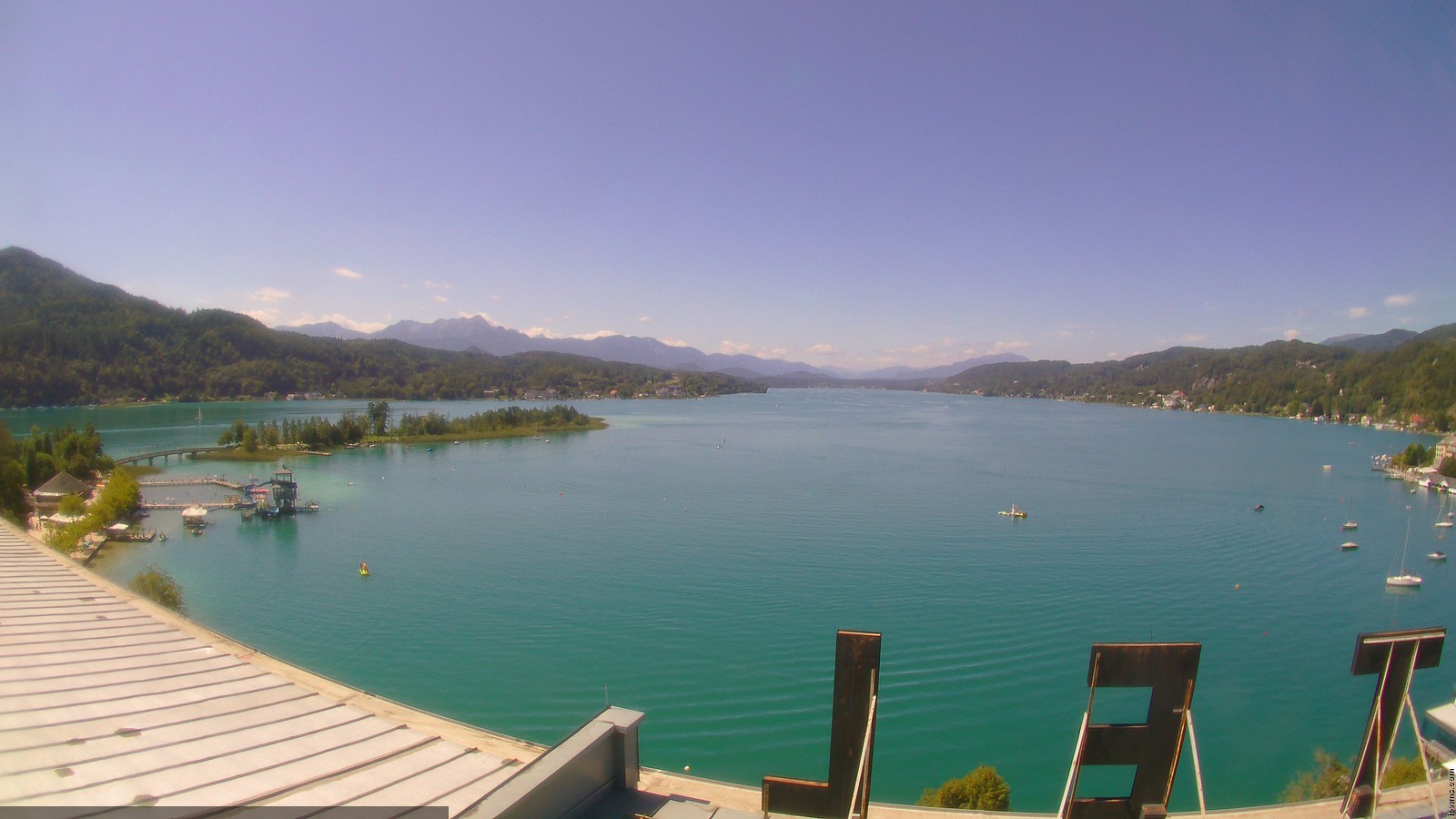Archiv Foto Webcam Parkhotel Pörtschach am Wörthersee