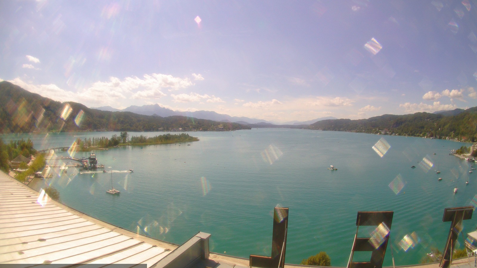 Archiv Foto Webcam Parkhotel Pörtschach am Wörthersee