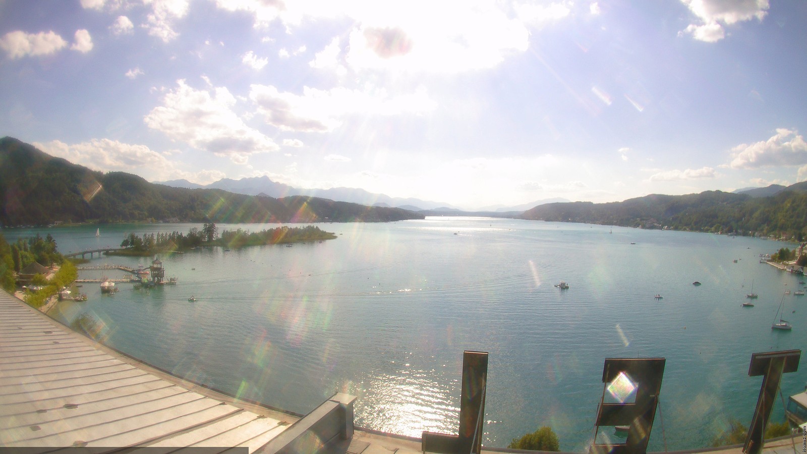 Archiv Foto Webcam Parkhotel Pörtschach am Wörthersee