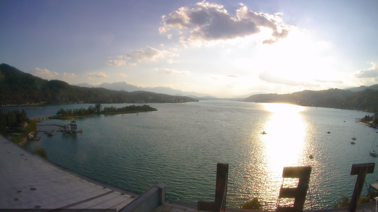 Archiv Foto Webcam Parkhotel Pörtschach am Wörthersee