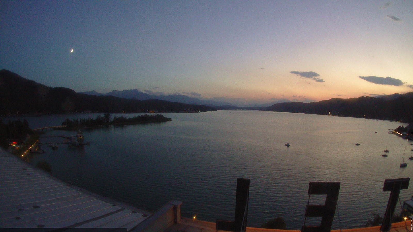 Archiv Foto Webcam Parkhotel Pörtschach am Wörthersee