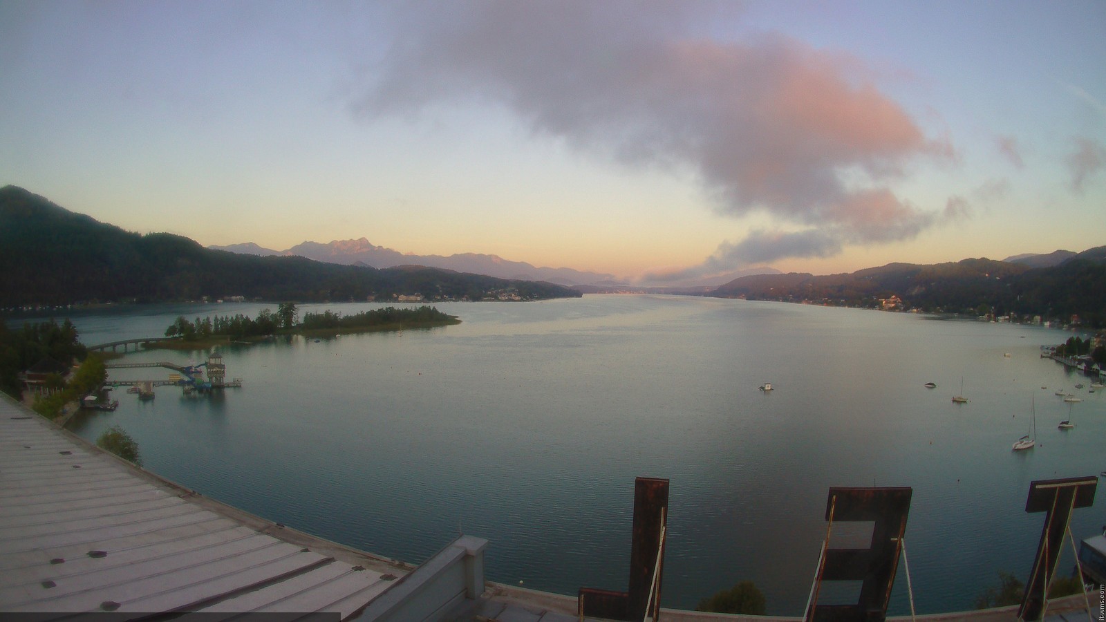 Archiv Foto Webcam Parkhotel Pörtschach am Wörthersee