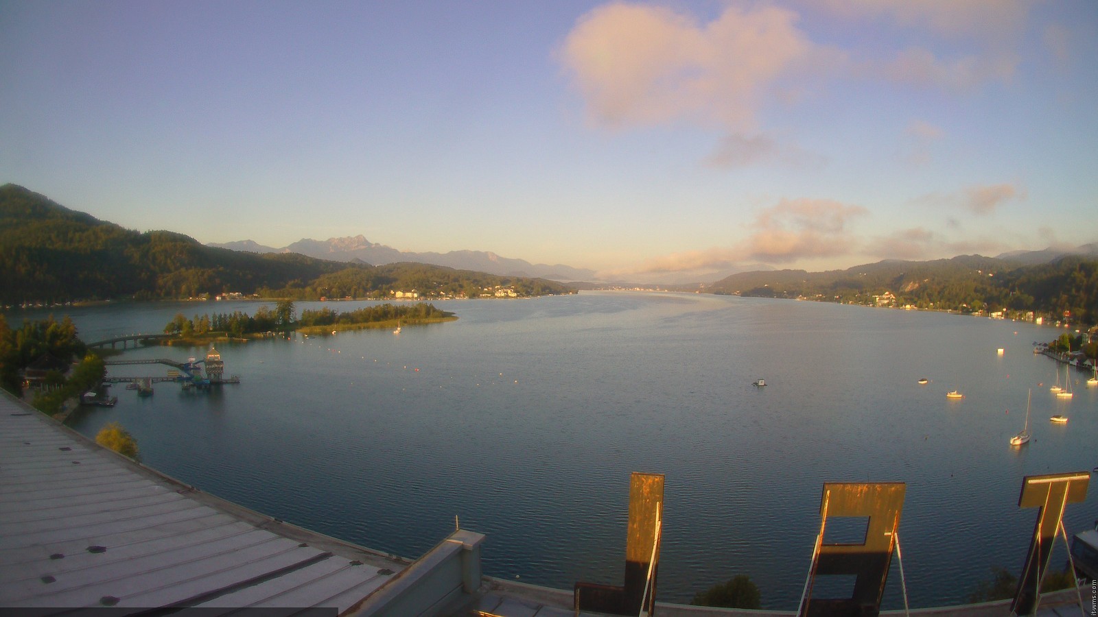 Archiv Foto Webcam Parkhotel Pörtschach am Wörthersee