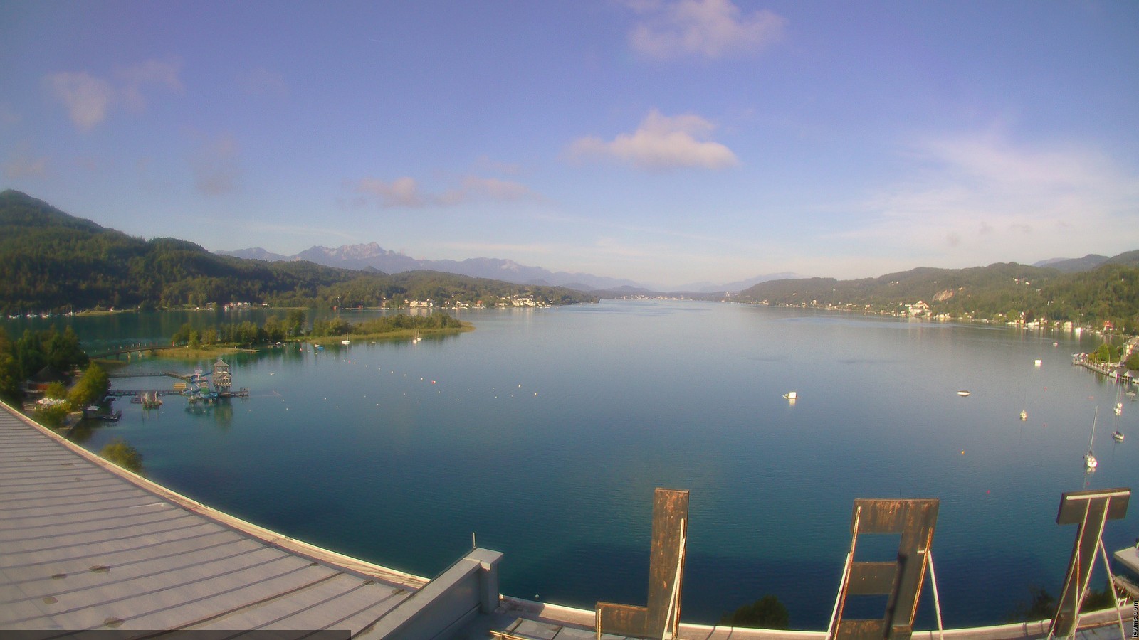 Archiv Foto Webcam Parkhotel Pörtschach am Wörthersee