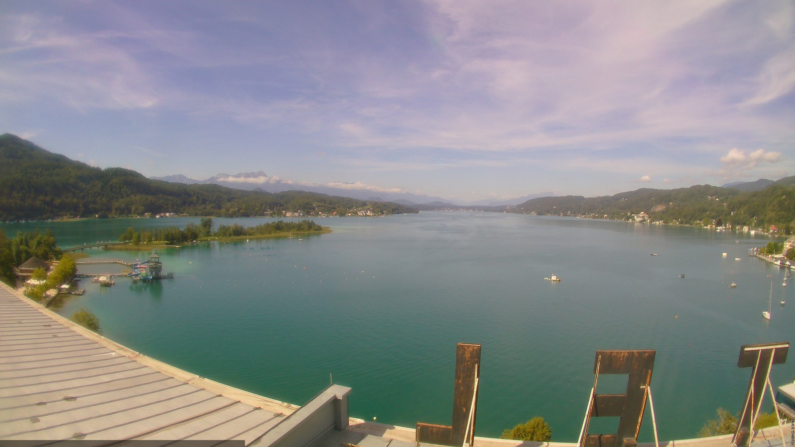 Archiv Foto Webcam Parkhotel Pörtschach am Wörthersee