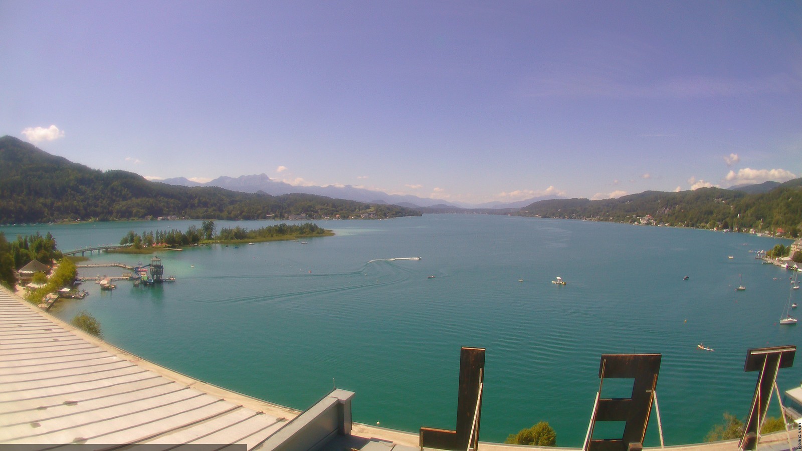 Archiv Foto Webcam Parkhotel Pörtschach am Wörthersee